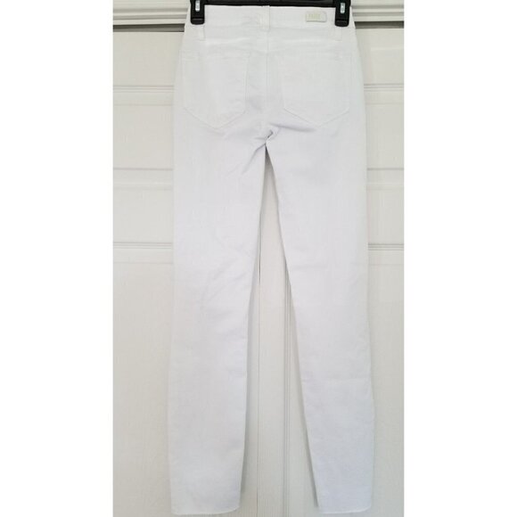 Paige Women's Verdugo Ankle w/Raw Hem Jeans  Artica Destructed Size 30 - Picture 4 of 11